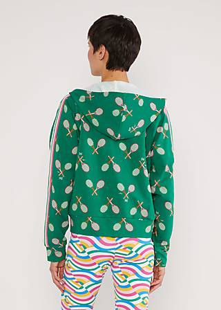 Zip Top Eclectic Rainbow Zip up, kiss my ace, Sweatshirts & Hoodies, Green