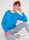 Hoodie Miracle of Wimbledon, cheerful modern blue, Sweatshirts & Hoodies, Blue