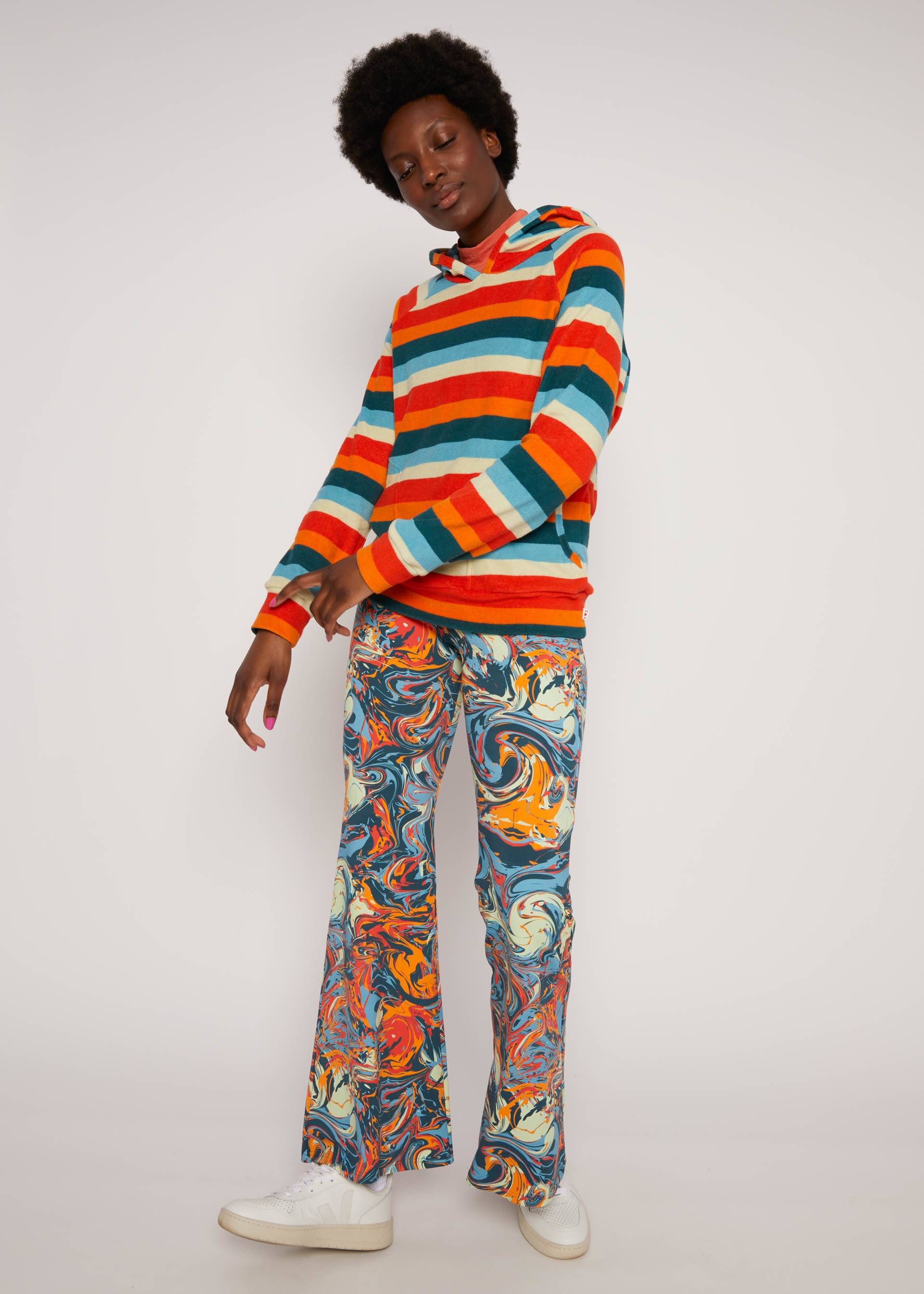 Hoodie Miracle of Wimbledon, delightful soul stripes, Sweatshirts & Hoodies, Blau