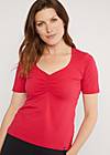 T-Shirt Balconnet Féminin, phoenix red, Tops, Red