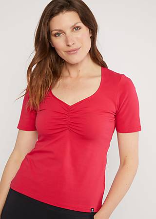 T-Shirt Balconnet Féminin, phoenix red, Tops, Red