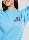 T-Shirt Mr & Mrs Overnice, proud to be us, Tops, Blue
