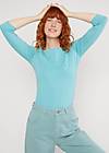 Jersey Top Oh Marine, baby blue, Tops, Blue