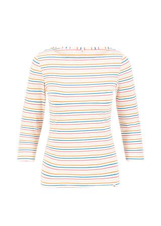 Breton shirt Oh Marine, petite rainbow stripes, Tops, White