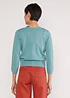 Cardigan Sweet Petite, traditional teal knit, Knitted Jumpers & Cardigans, Blue