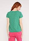 Summer blouse Feed the Birds, lively cute flower, Blouses & Tunics, Green