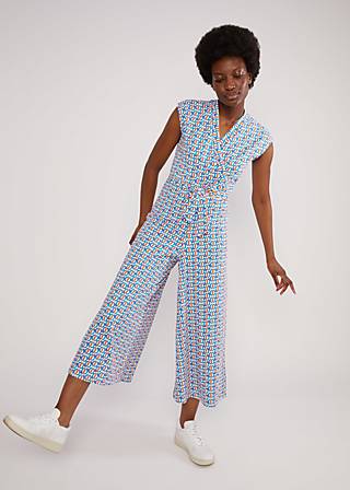 Jumpsuit Hello Fritjes Culotte, chic at the club, Jumpsuits, Weiß