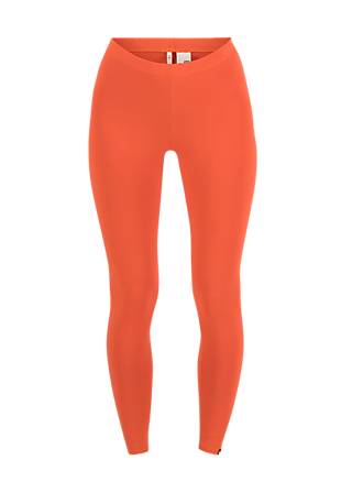 Cotton Leggings Lovely Legs, warm sunlight orange, Leggings, Orange