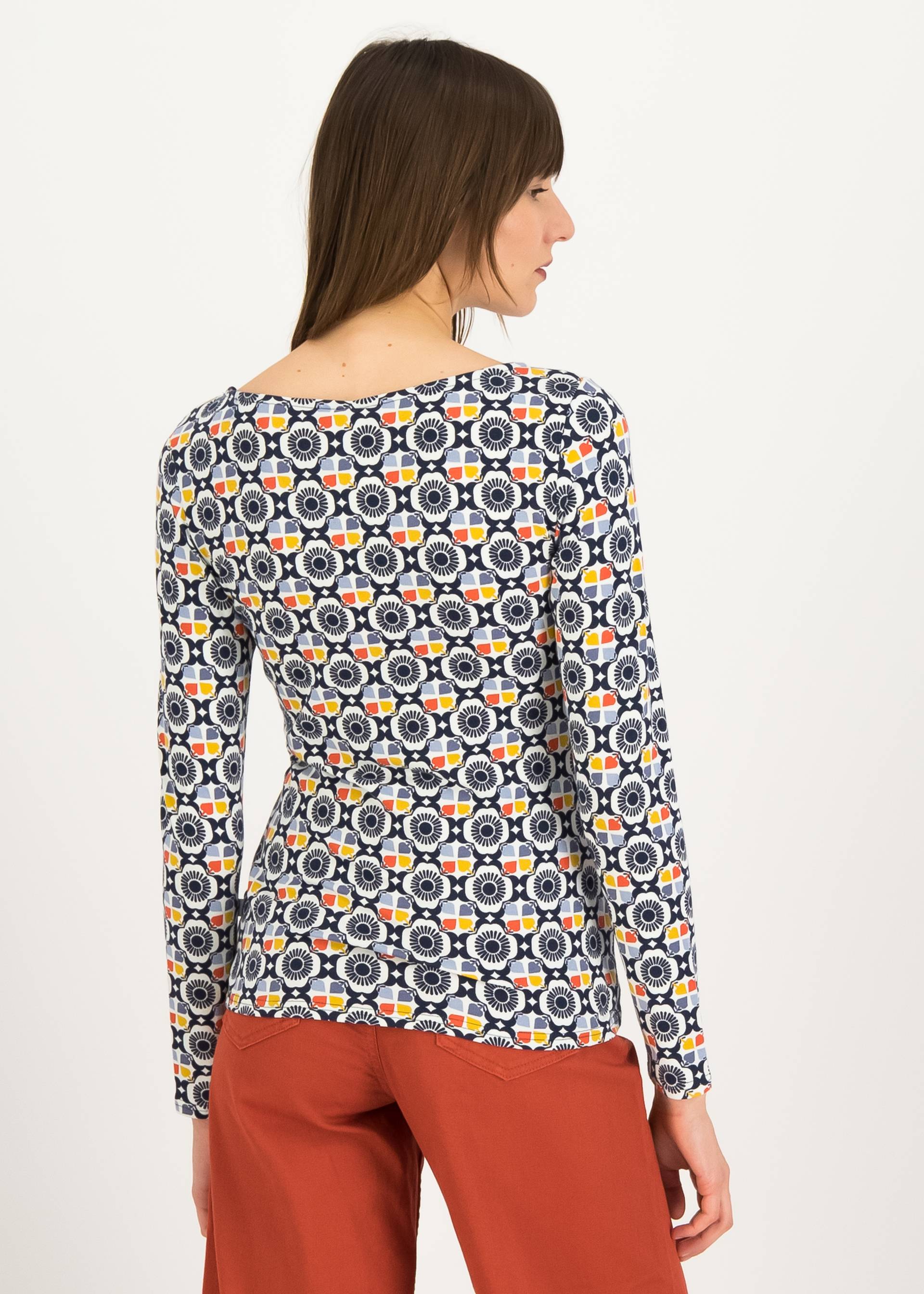 Longsleeve Oh Marine, immortal flower, Shirts, Blau