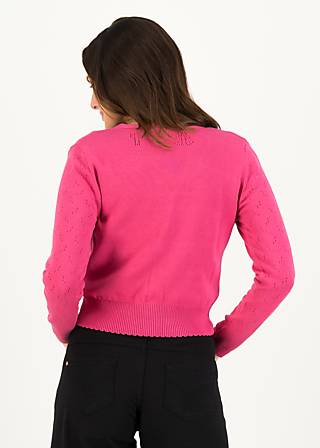Cardigan Save the World, stunningly rose knit, Strickpullover & Cardigans, Rosa