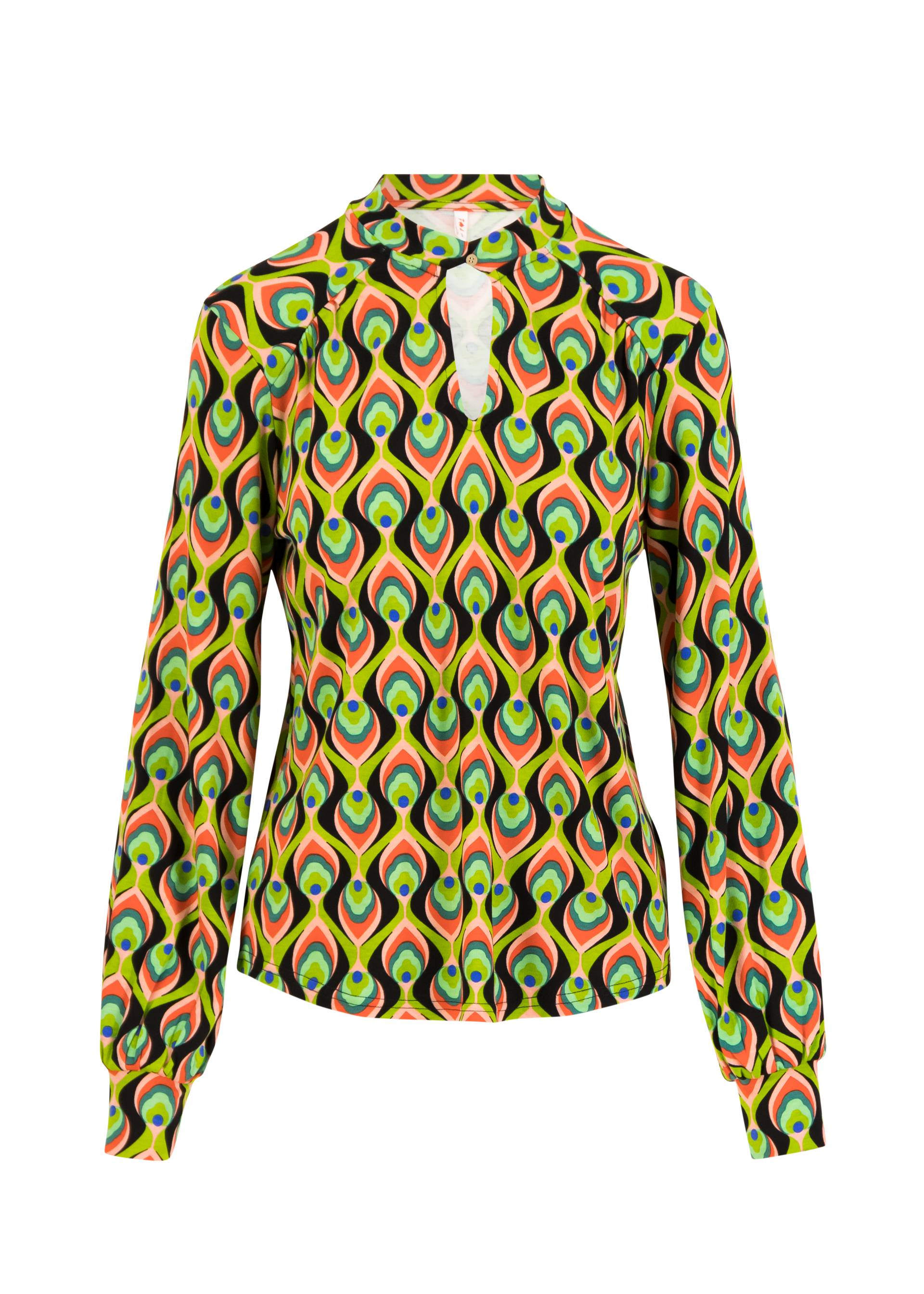 Schluppenbluse L'Odelette pour Helma, fantasy goes wild, Blusen & Tuniken, Schwarz