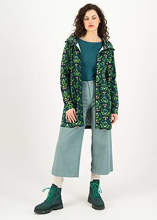 Zip Top Mrs Turtle Zip up, daydreaming flower, Sweatshirts & Hoodies, Green