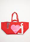 Shopper Think Big Everyday, eco red, Accessoires, Rot