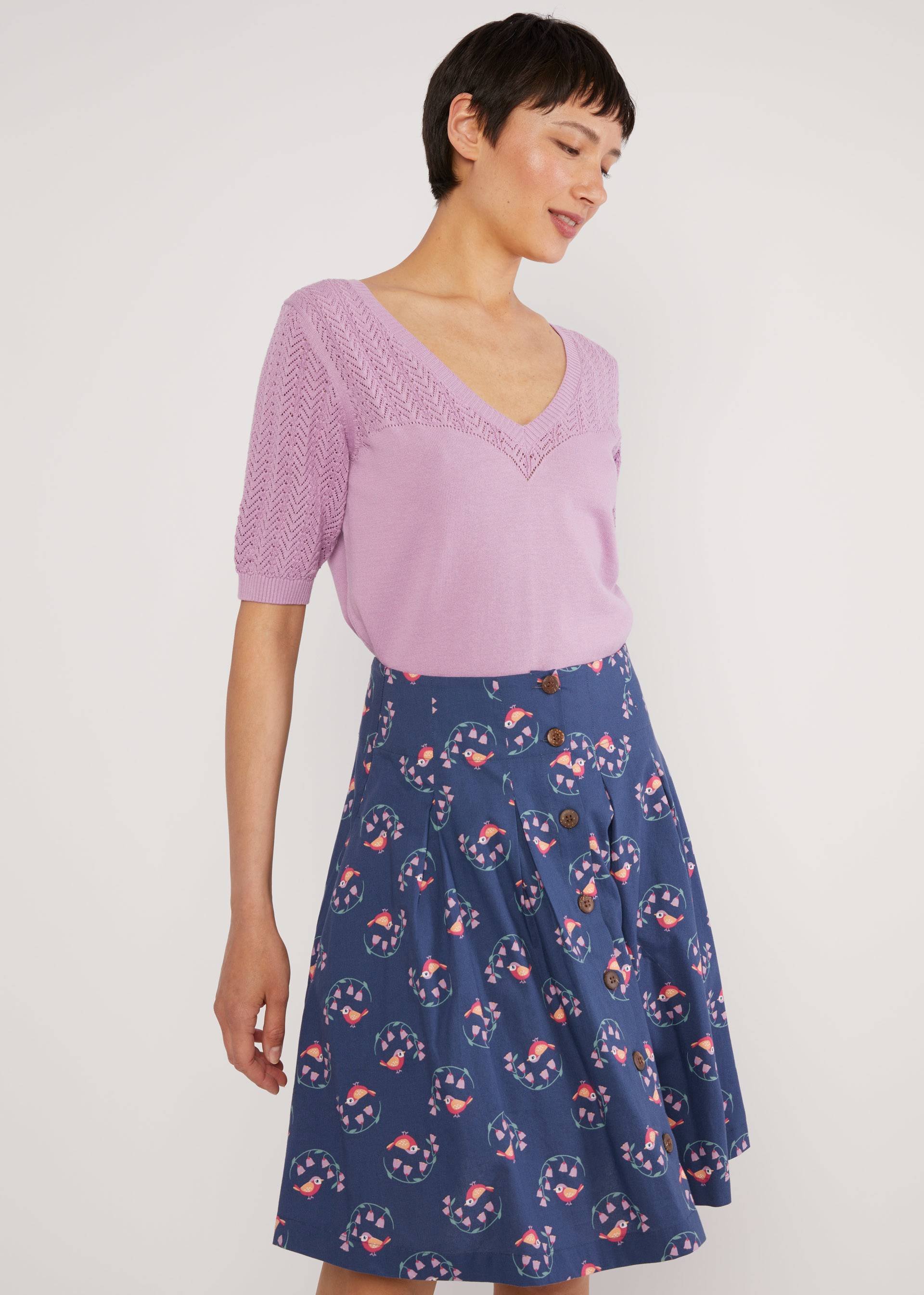 Tellerrock Cuddly Darling, walpurgis night bird, R&ouml;cke, Blau