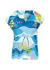 T-Shirt Lets Fly with It, magical secrets of the sea, Blouses & Tunics, Blue