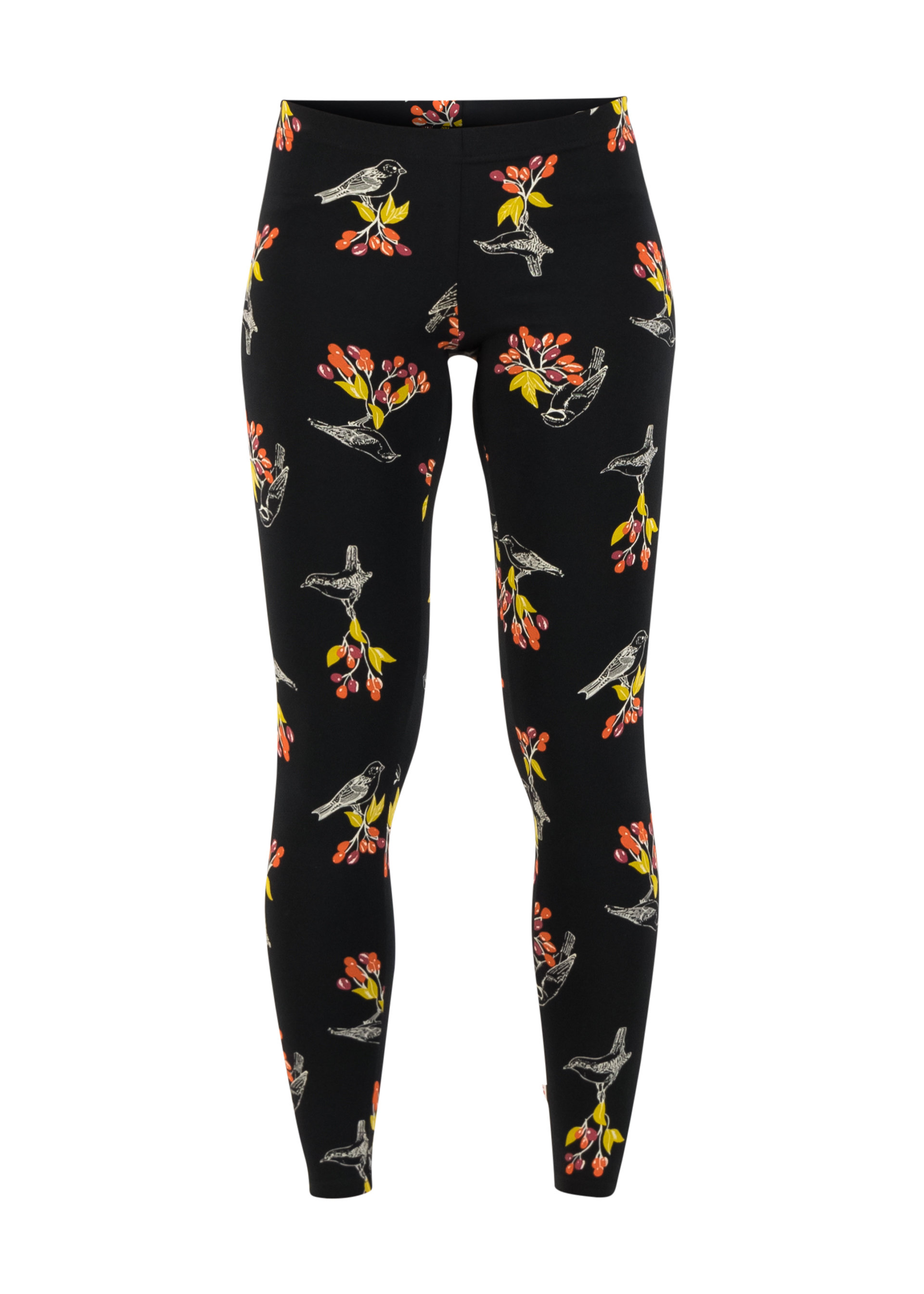 Baumwoll-Leggings a walk in the park, berrie birds, Leggings, Schwarz
