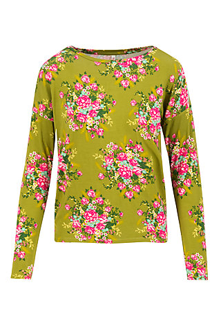 Longsleeve carry me home, joyful harvest, Tops, Green