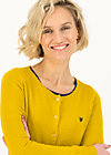 Cardigan save the brave, suited in yellow, Strickpullover & Cardigans, Gelb