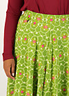 Circle Skirt wooden heart, flowery willow, Skirts, Green