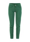 Low Rise Trousers Mid Waist Slim, formal garden, Trousers, Green