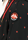 Soft Shell Jacket swallowtail promenade, ladybug friends, Jackets & Coats, Black