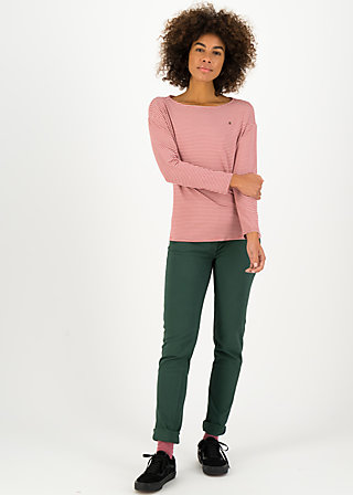 Longsleeve sweet sailorette, ash rose stripes, Shirts, Rosa