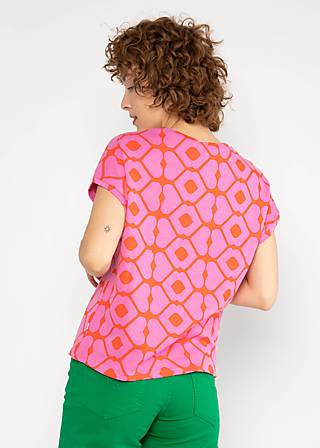 T-Shirt Teesily, loving kiss pink, Shirts, Blau