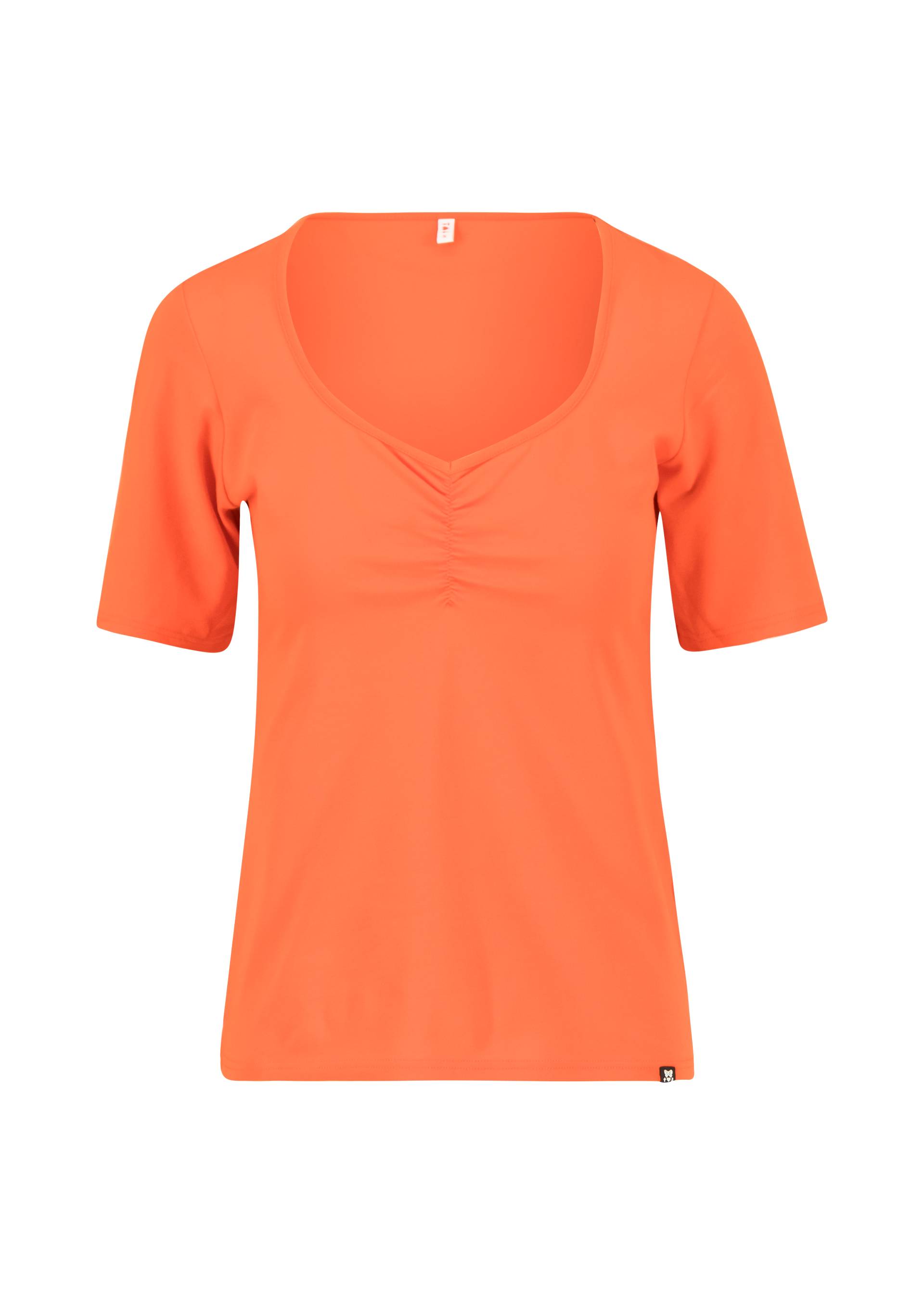 T-Shirt Balconnet Féminin, vermilion red, Tops, Red