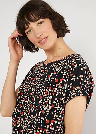 Jersey Top Glow and Grow, summer night cutie-pie, Tops, Black