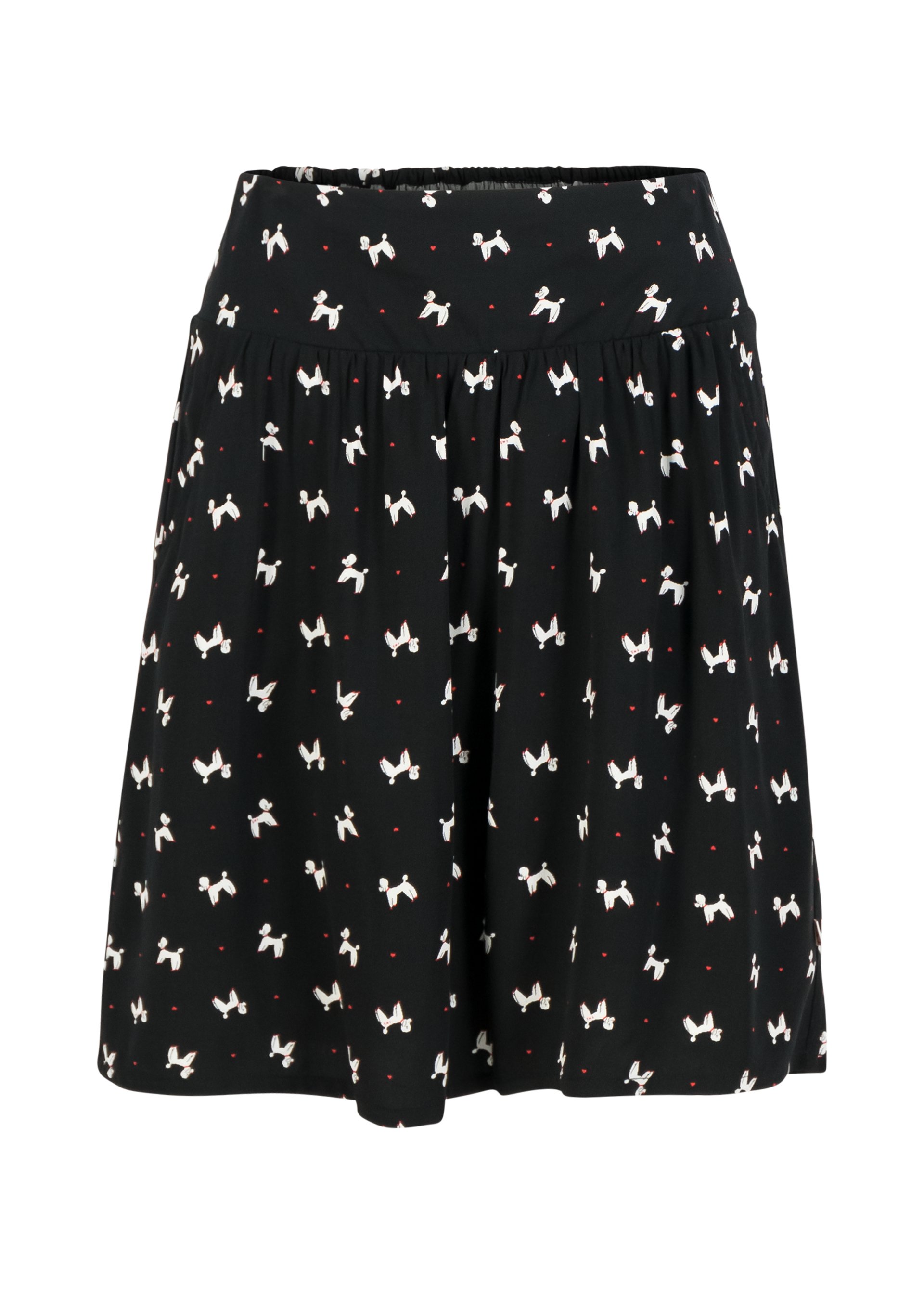 Minirock Gl&uuml;cksglocke, fluffy puffy, R&ouml;cke, Schwarz