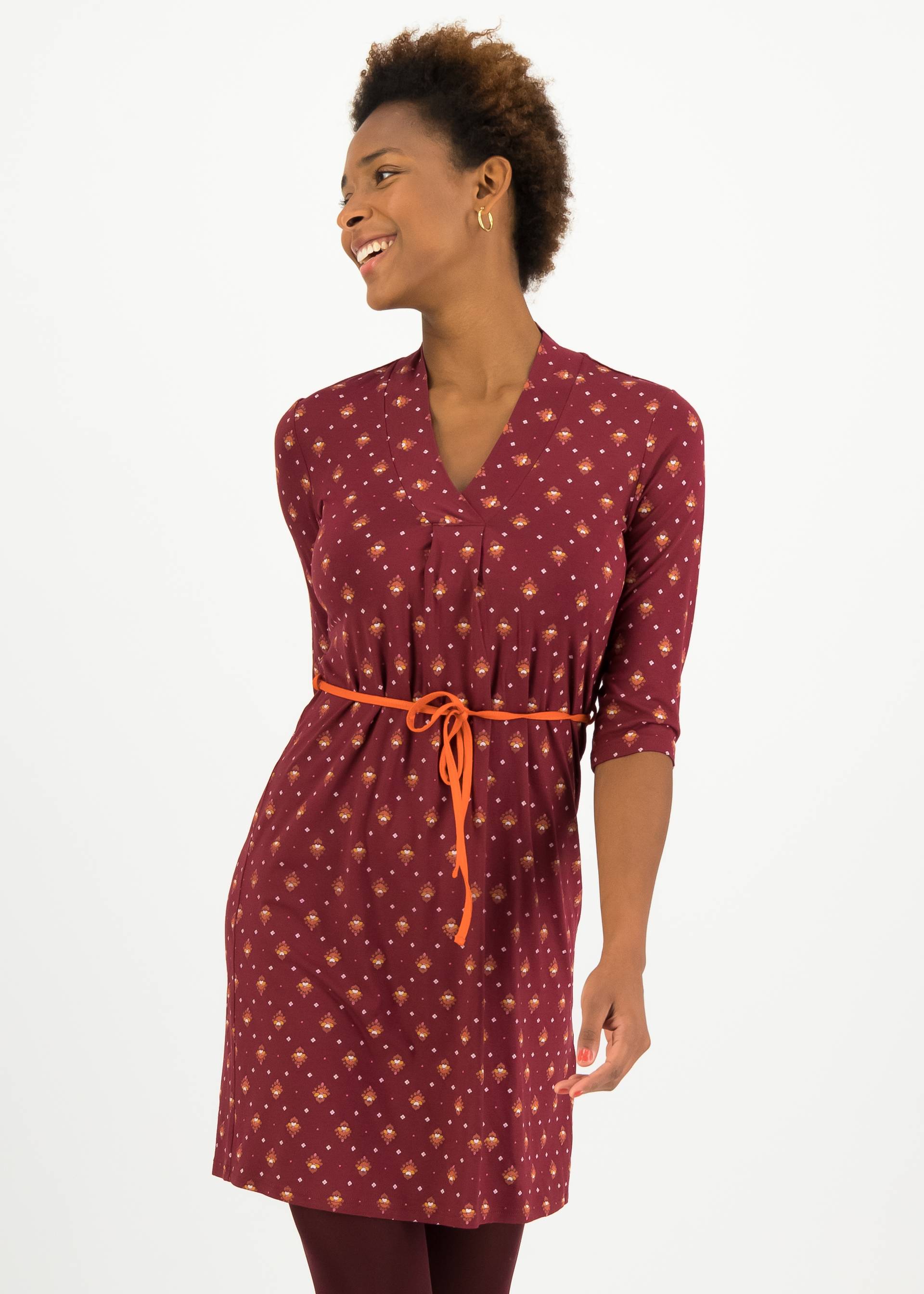 Minikleid Me and myself , flower power millefleurs, Kleider, Rot