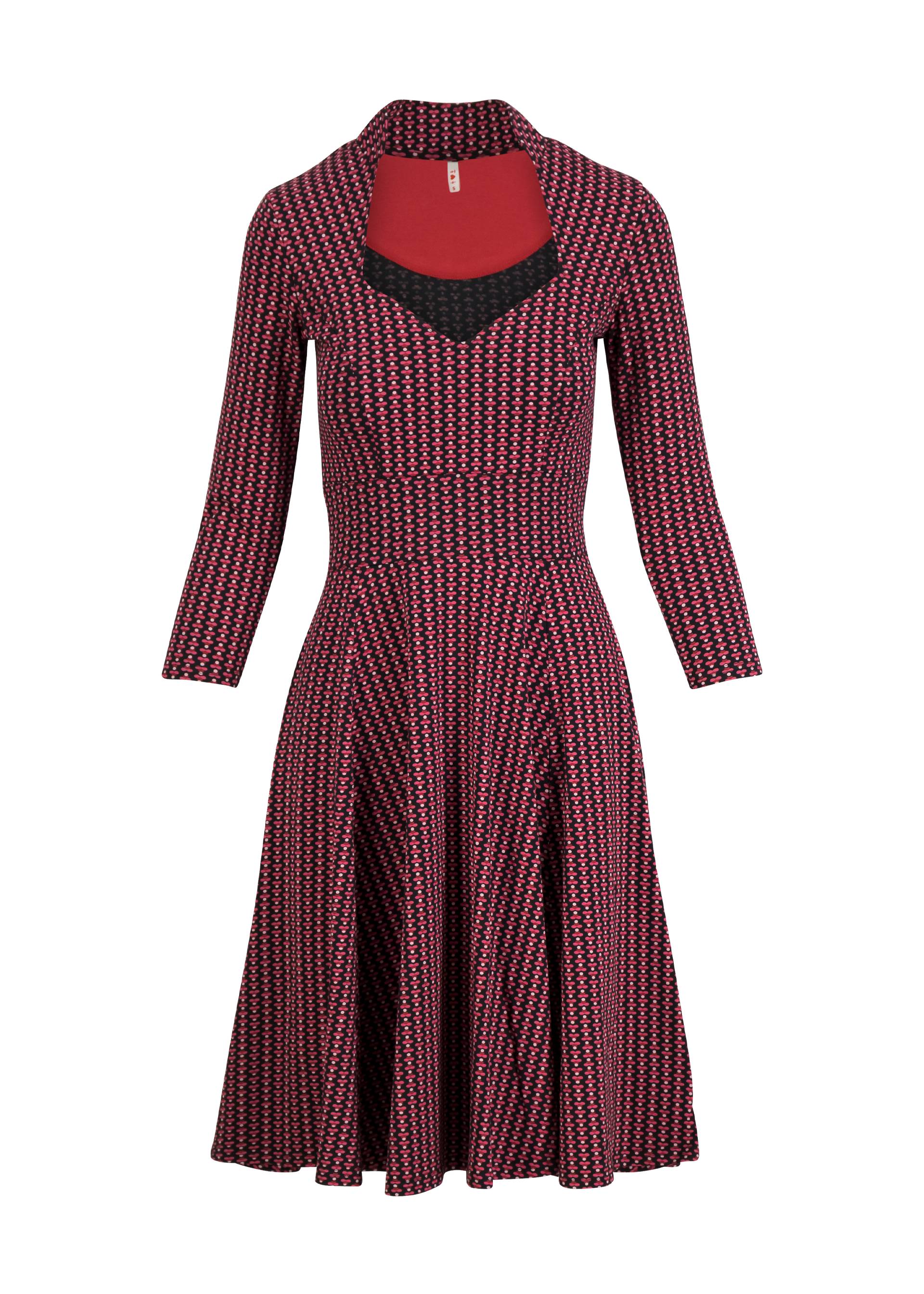 Jerseykleid Miraculous Power Tralala, yoga flower, Kleider, Schwarz