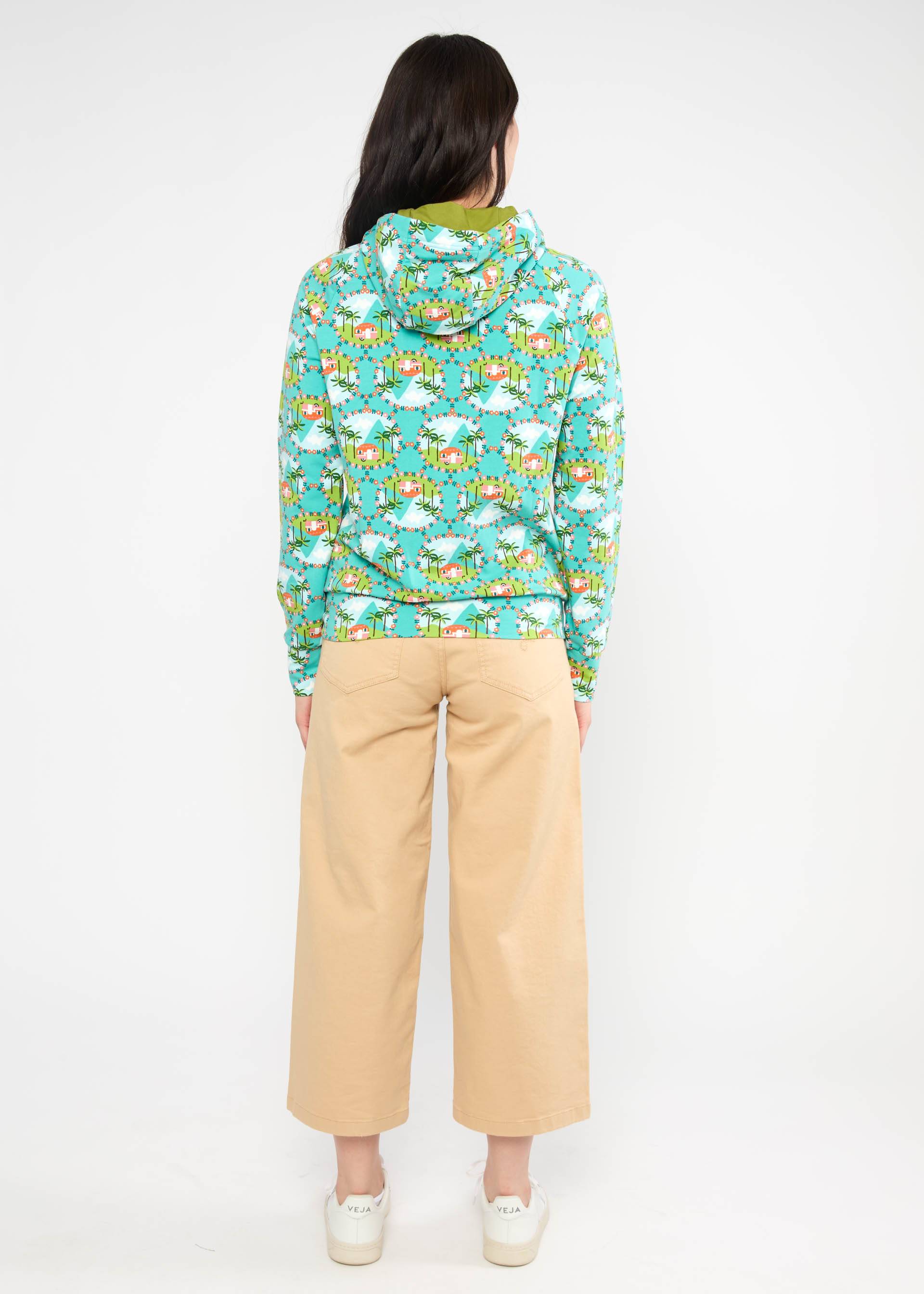 Sweatpullover Oh So Nett Hooded, canaries camping, Sweatshirts & Hoodies, Blau