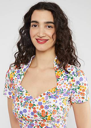 T-Shirt Pow Wow Vau, mini spring romance, Tops, White