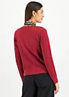 Cardigan Save the Brave Wave, red lively wave, Knitted Jumpers & Cardigans, Red