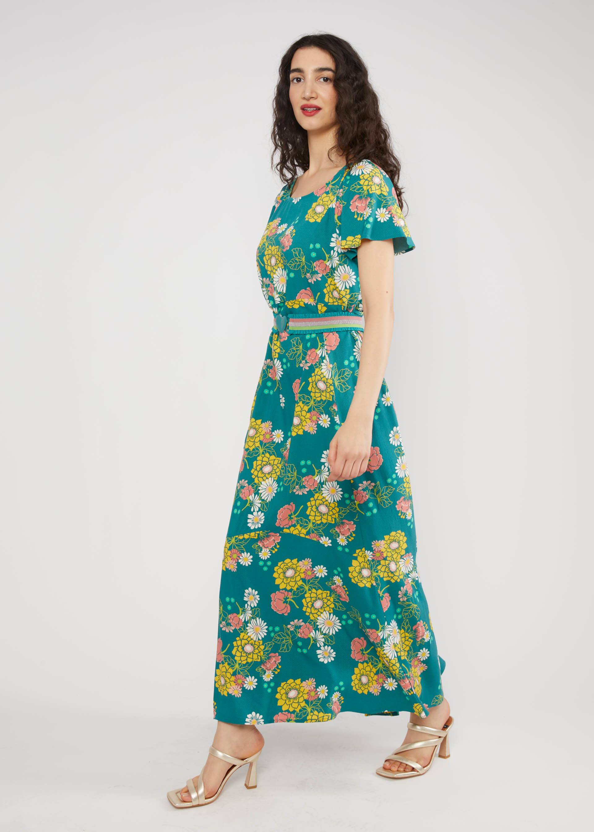 Maxi Dress Waltzing Matilda, eternal flower dance, Dresses, Green