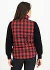 Gilet Cloud Stepper Vest, have a fable check, Jackets & Coats, Red