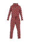 Jumpsuit cozy cocoon, rolling ruschka, Trousers, Red