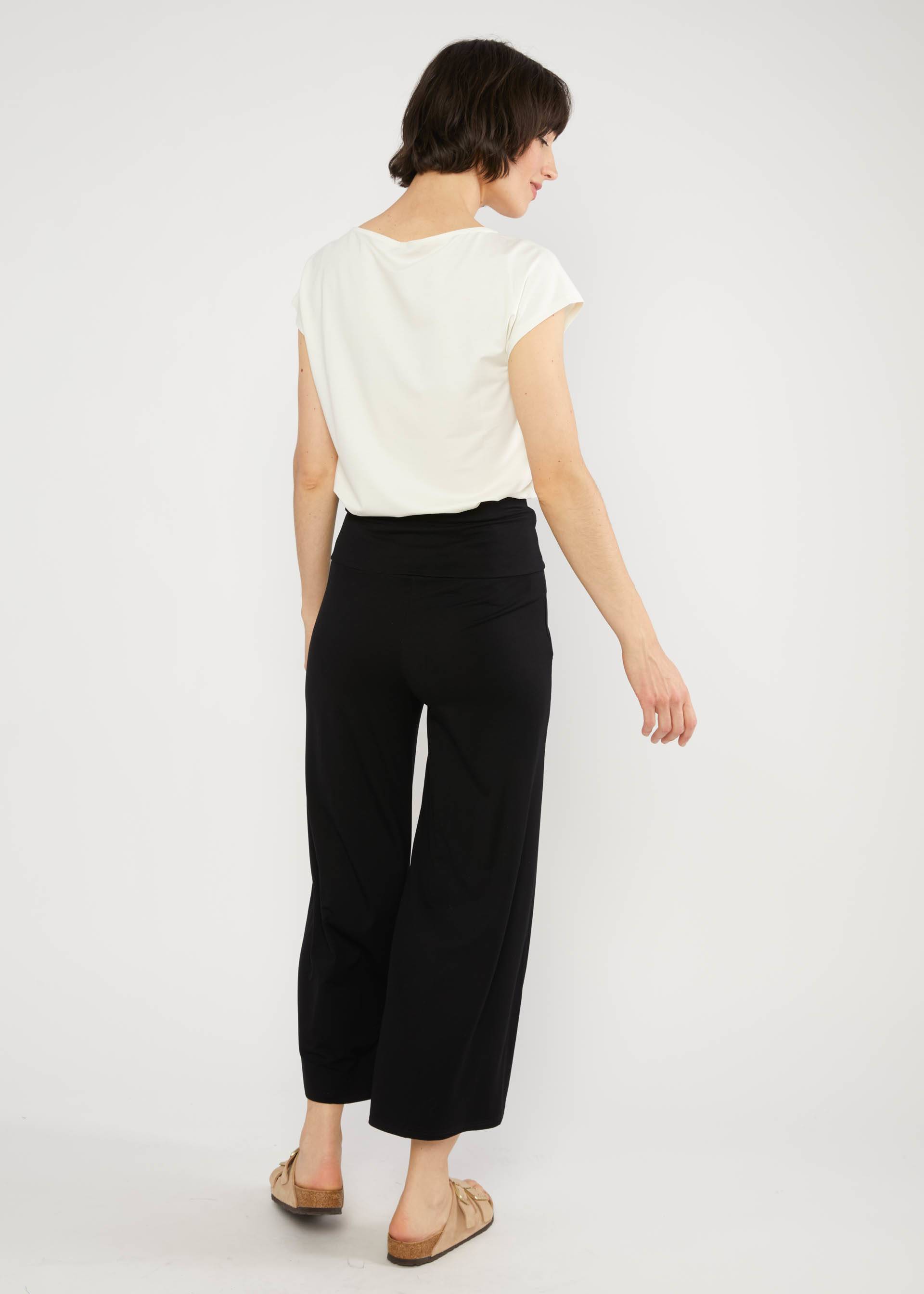 Culottes Cul de Berlin, soot black, Trousers, Black