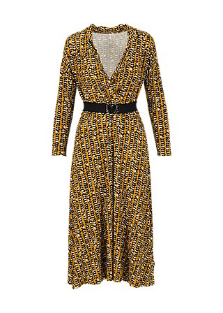 Midi Dress hédoniste, classy cassandra, Dresses, Yellow
