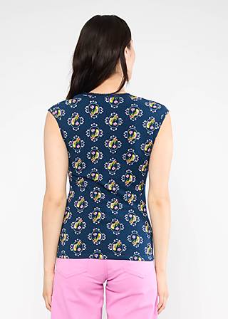 Sommer Top Let Romance Rule, birdie pieps, Shirts, Blau
