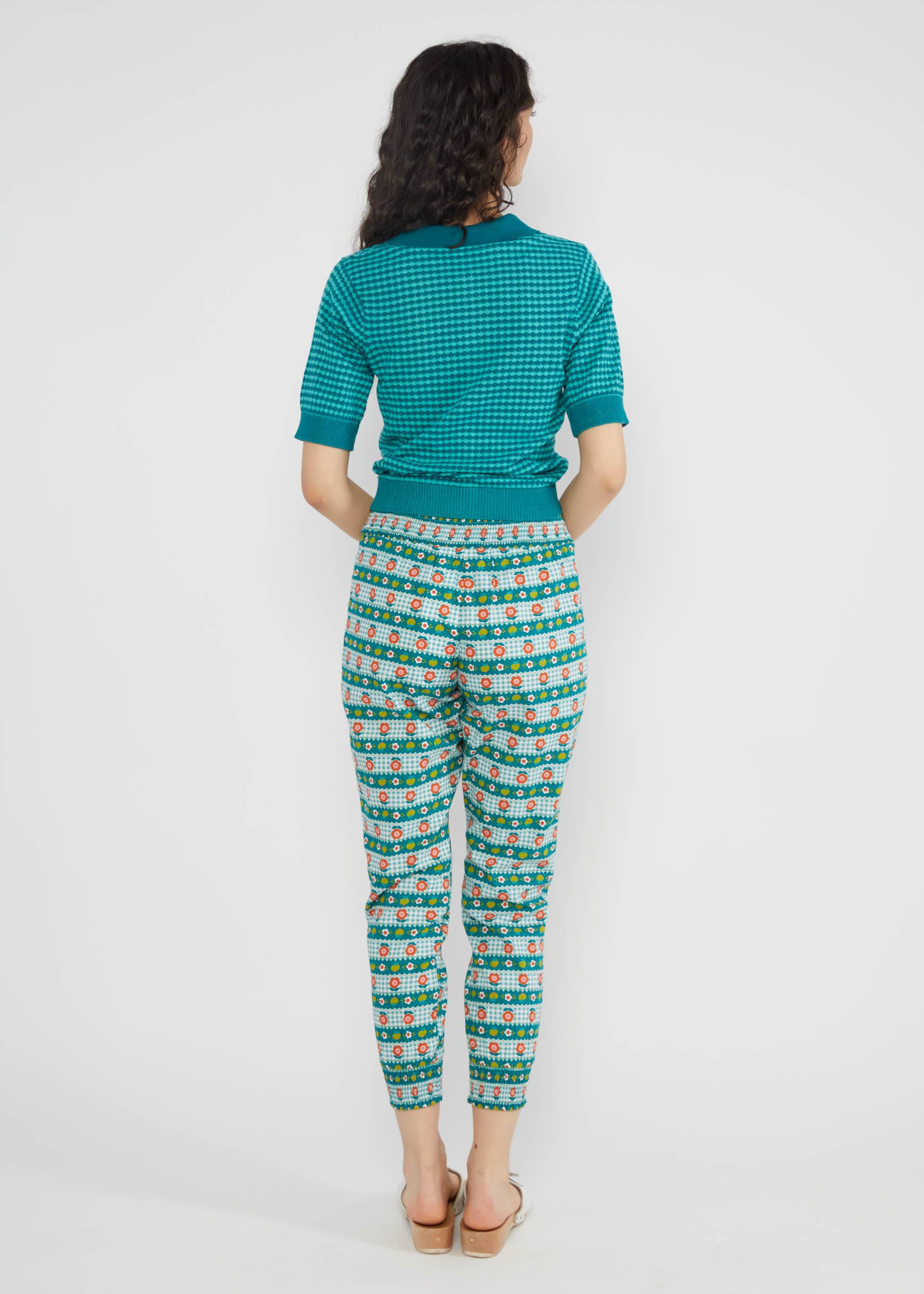 Sommerhose Madame Chouchou, tiny picnic, Hosen, Grün