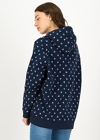 Oversize-Pullover matrioschkas armour, fleur de folk, Sweatshirts & Hoodies, Blau