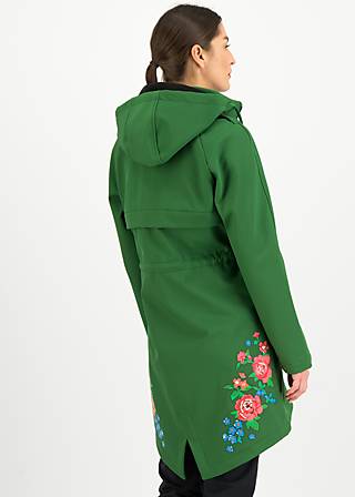 Softshelljacke Swallowtail Promenade, rose stem green, Jacken & M&auml;ntel, Gr&uuml;n