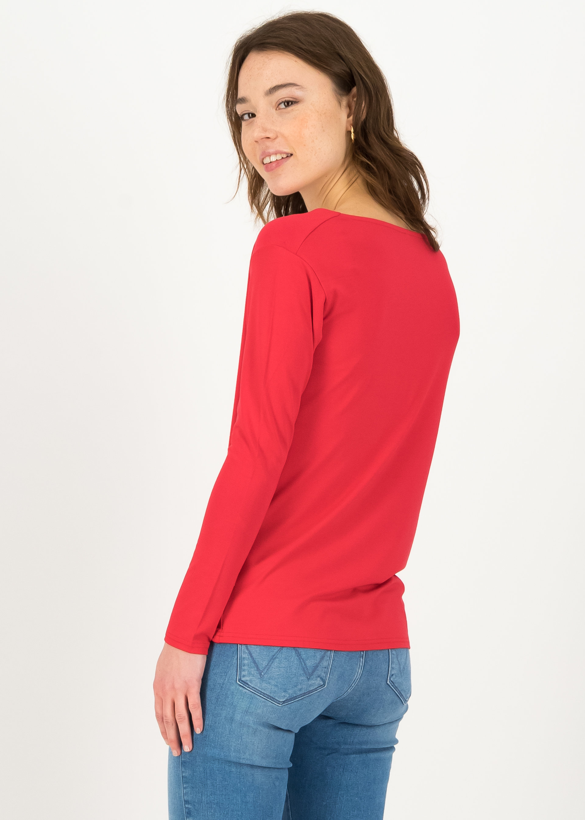 Longsleeve cascadella pure, red fire, Shirts, Rot