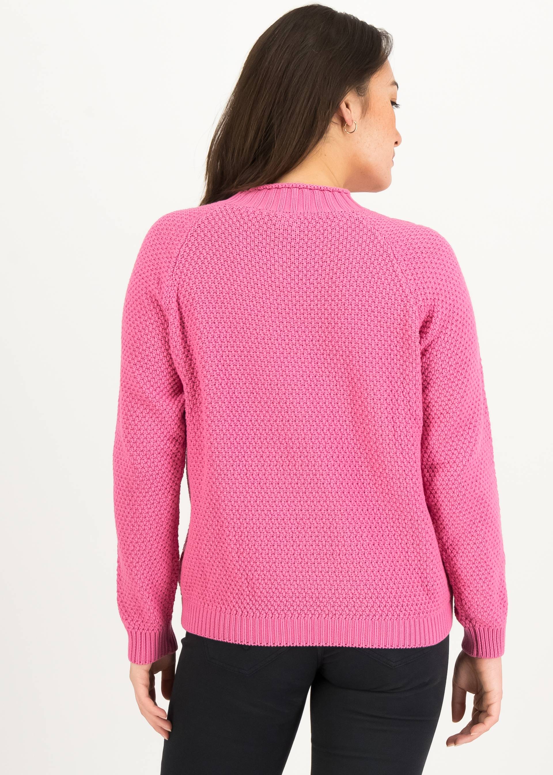 Knitted Jumper hurly burly Knit Knot, on fire pink, Knitted Jumpers & Cardigans, Pink