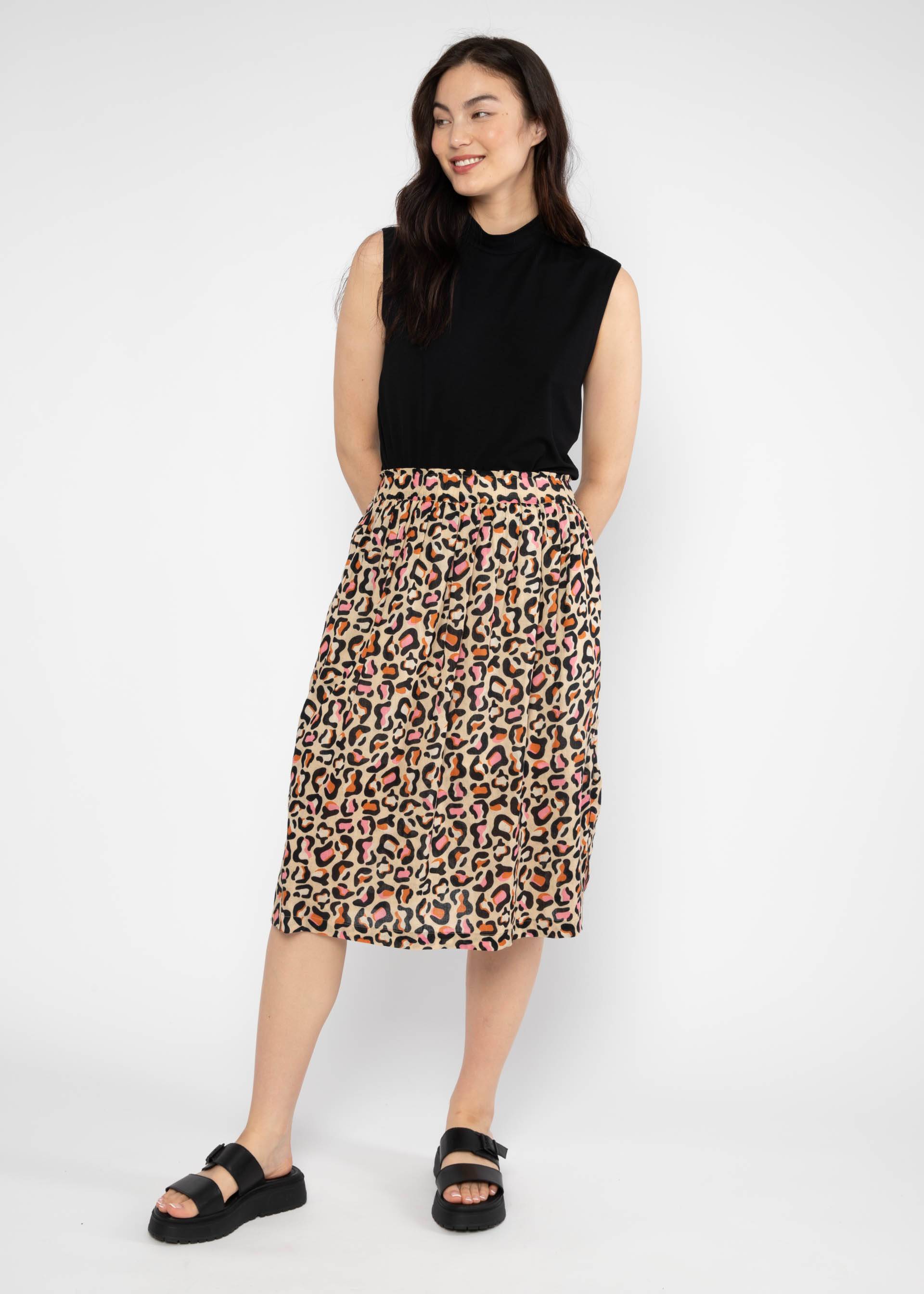 Sommerrock Everyday Sunlight Mirage, leo lovers, Röcke, Beige