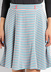 certain seduction skirt, blue sky stripes, Röcke, Blau