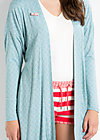 pleasure me cardy, glitter cloud, Knitted Jumpers & Cardigans, Blue