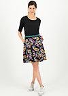 Circle Skirt simplement bien, dreams are my reality, Skirts, Black
